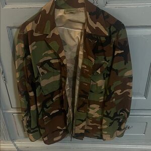 Camouflage Military Jacket